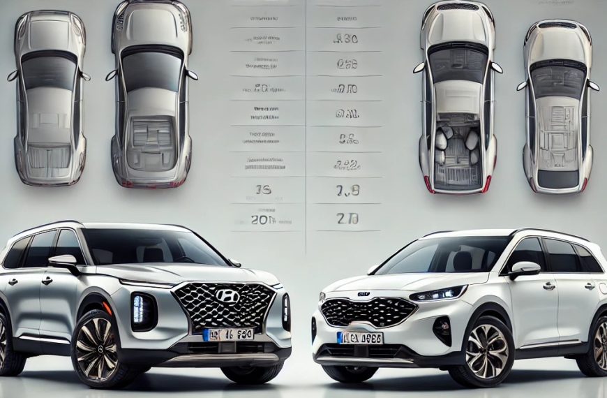 팰리세이드 9인승 vs 카니발 9인승 완벽비교