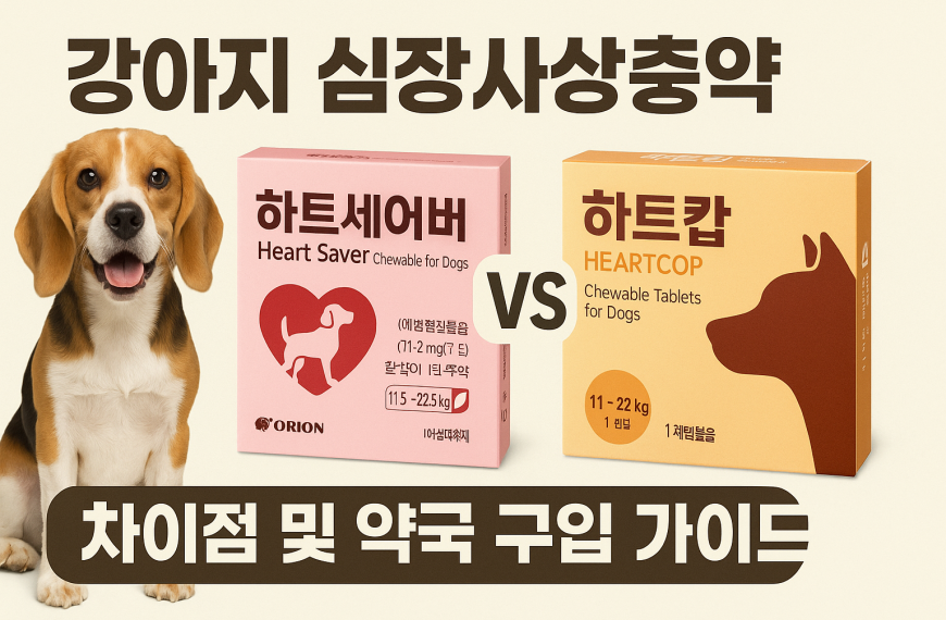 강아지 심장사상충약