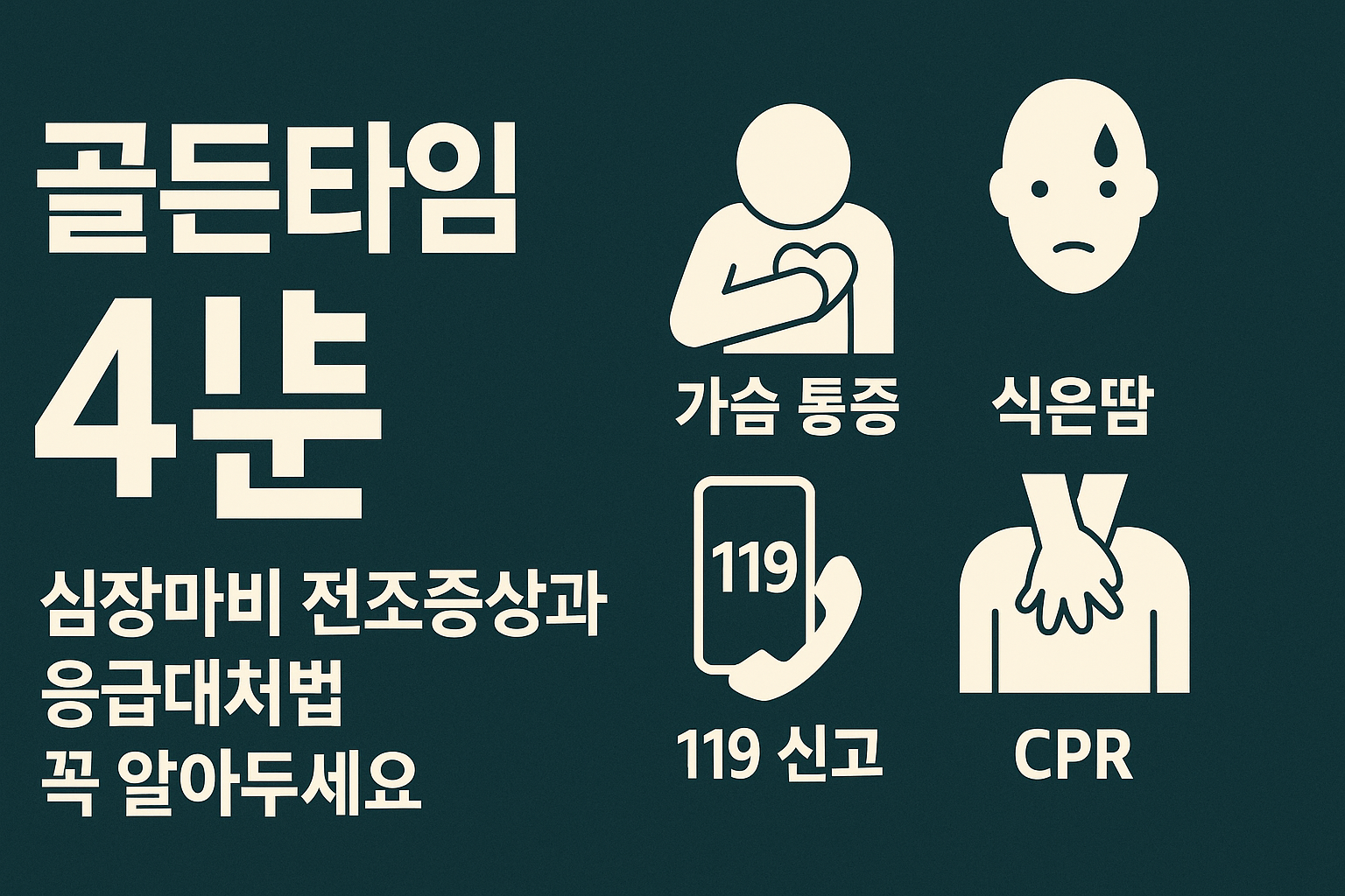 심장마비 전조증상