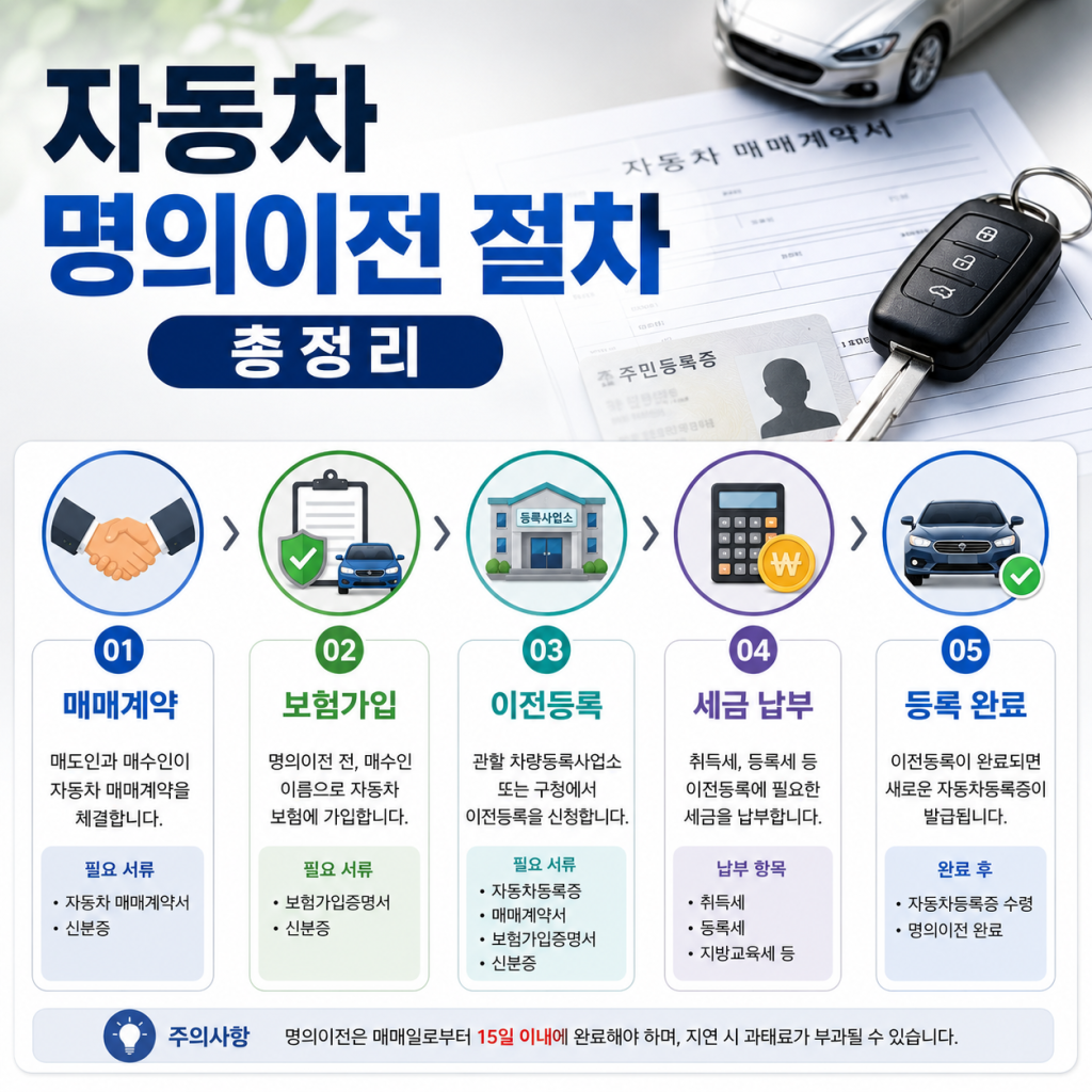 자동차 명의이전 1