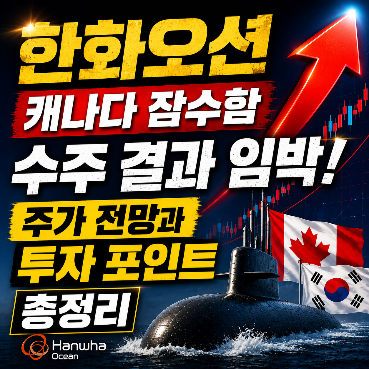 한화오션 캐나다 잠수함 수주