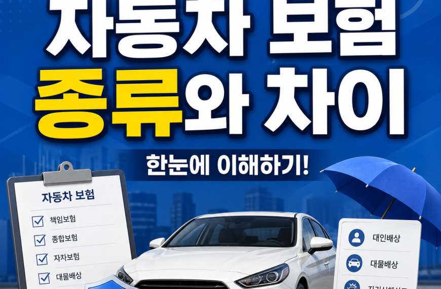 자동차 보험 종류