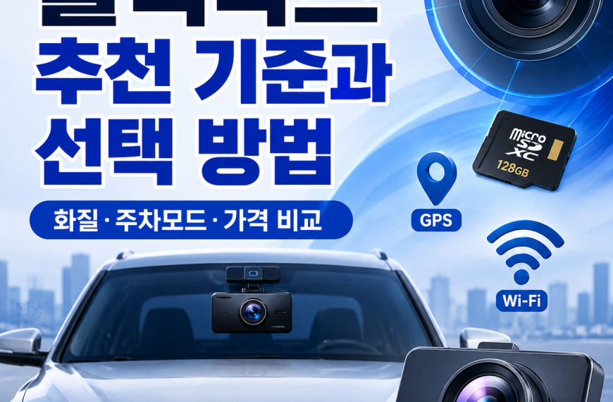 블랙박스 추천 기준