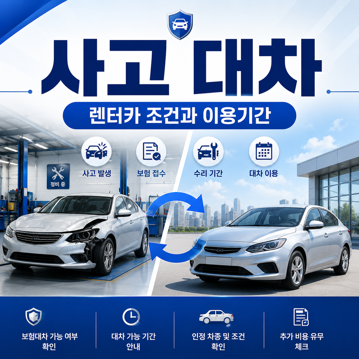 사고 대차