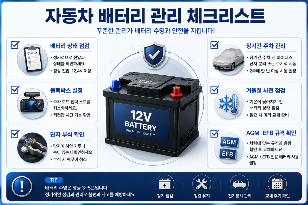 자동차 배터리 교체 시기 2