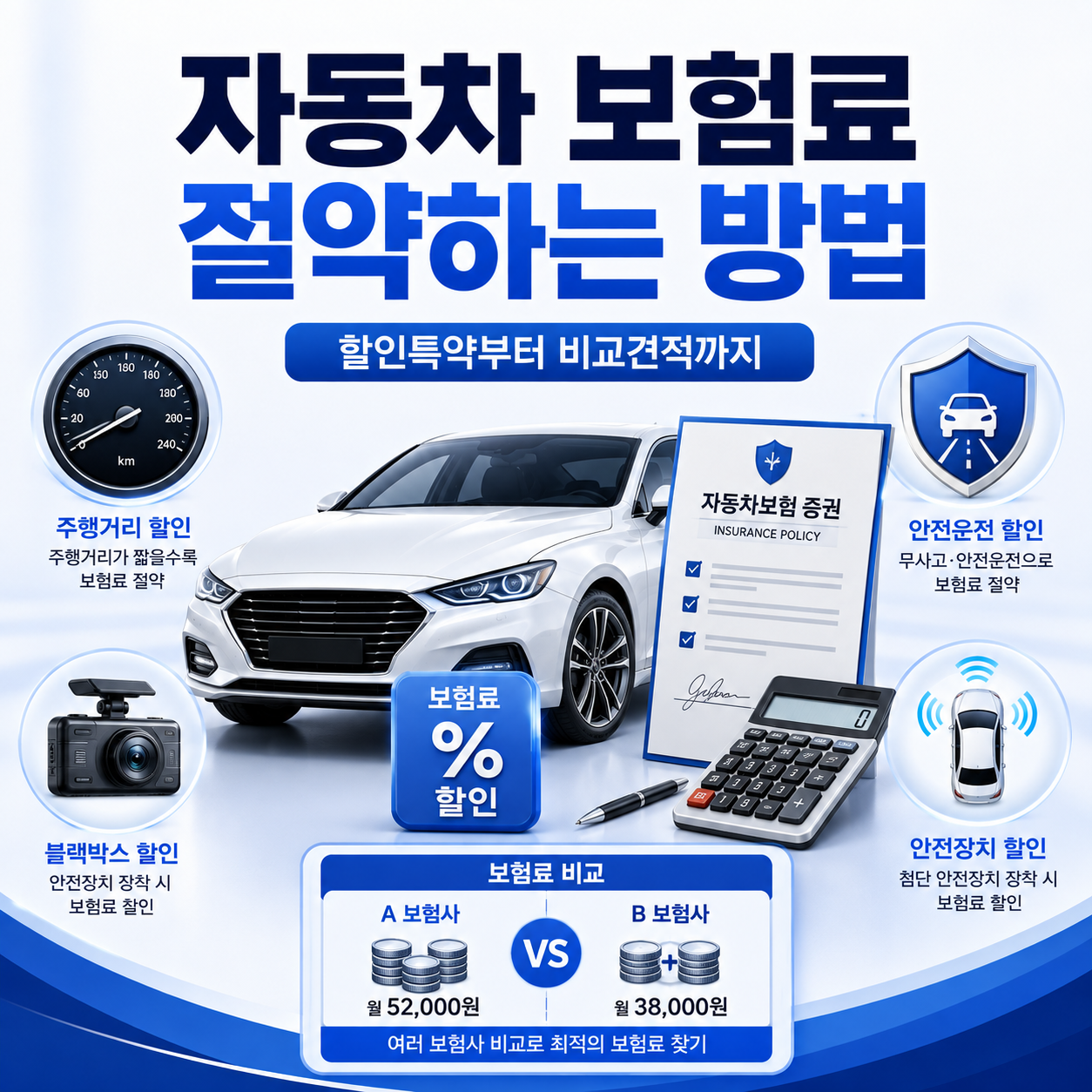 자동차 보험료 절약하는 방법