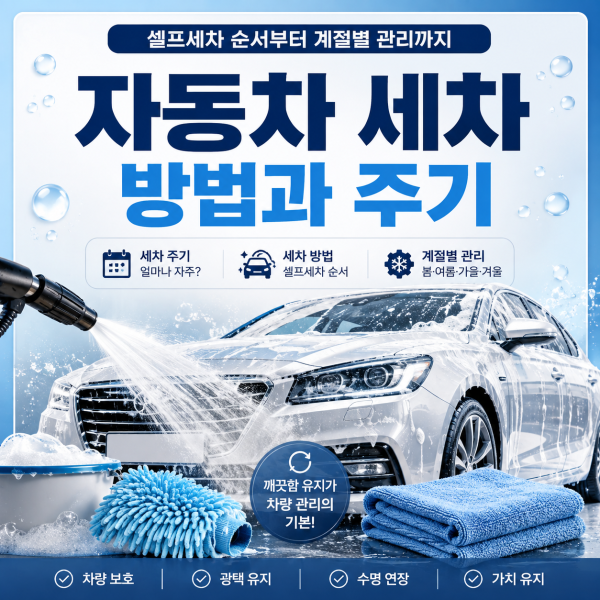 자동차 세차 주기
