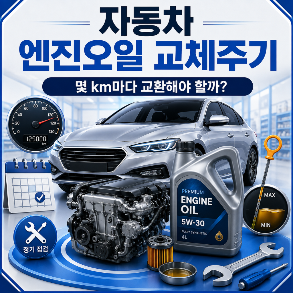 자동차 엔진오일 교체주기