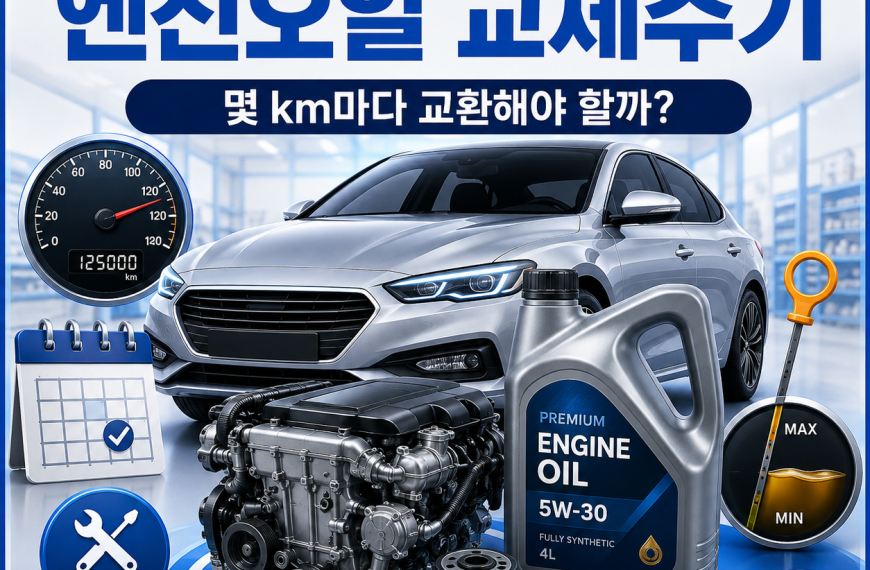 자동차 엔진오일 교체주기