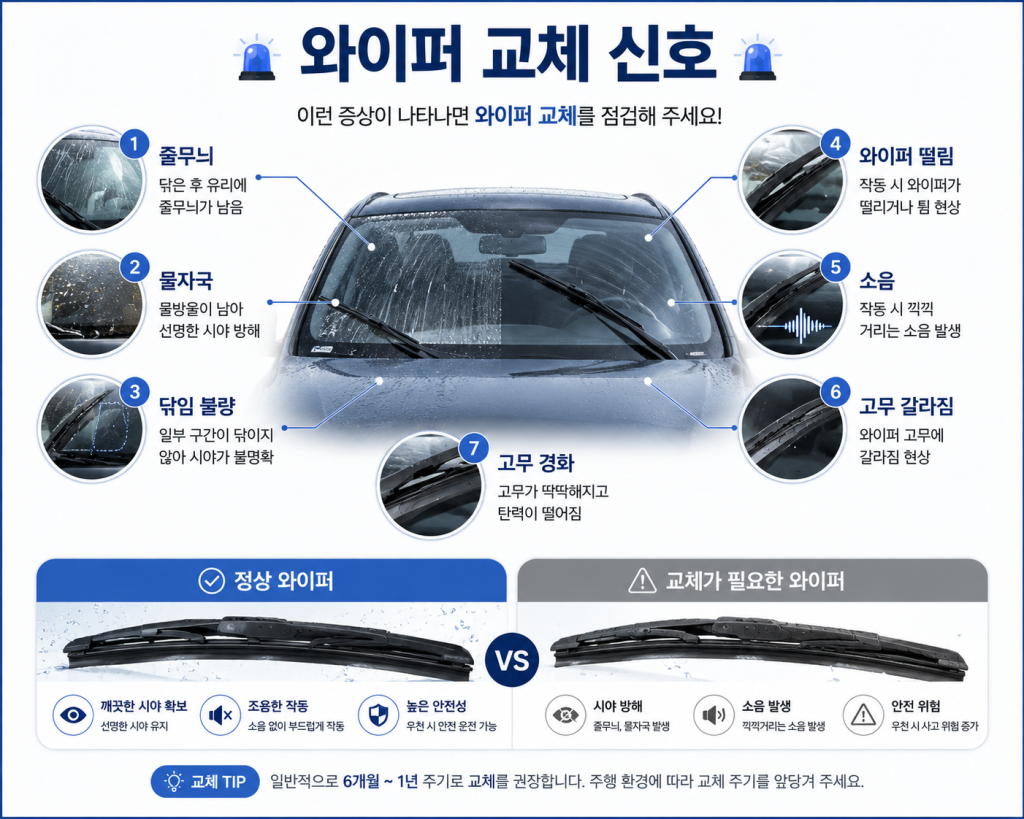 자동차 와이퍼 교체 시기 22