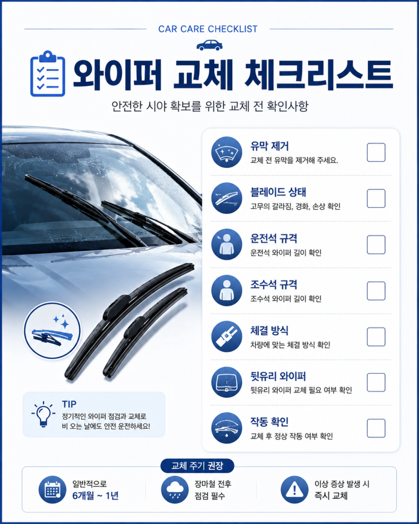 자동차 와이퍼 교체 시기 33