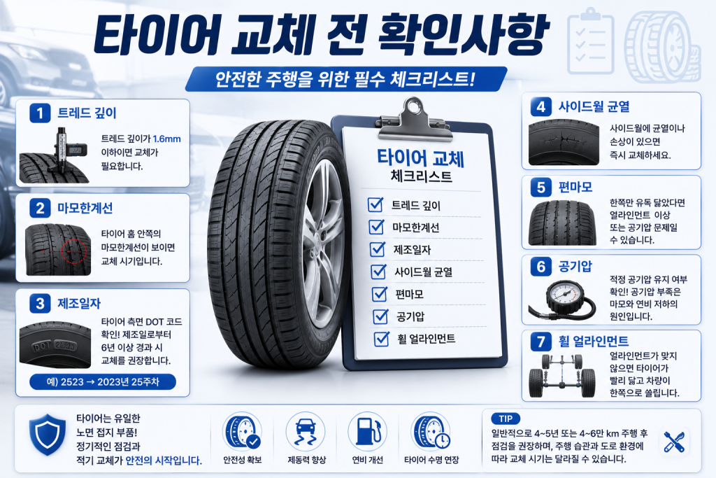 자동차 타이어 교체 시기 2