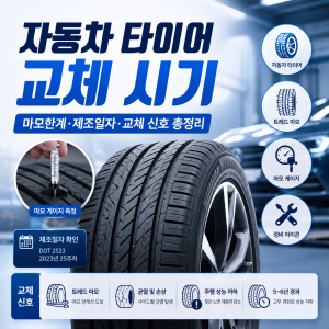자동차 타이어 교체 시기
