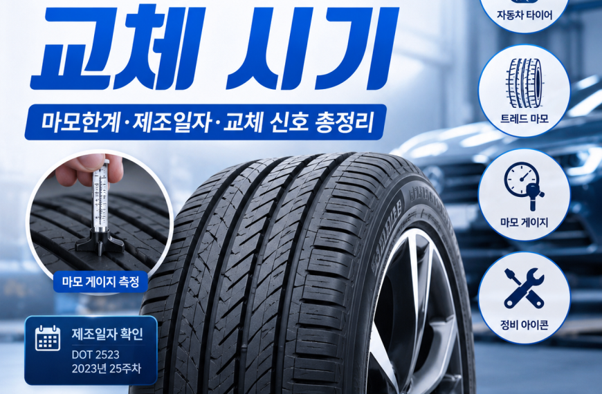 자동차 타이어 교체 시기