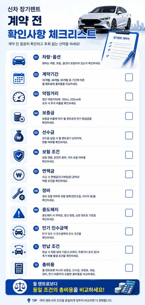 장기렌트 장단점 2