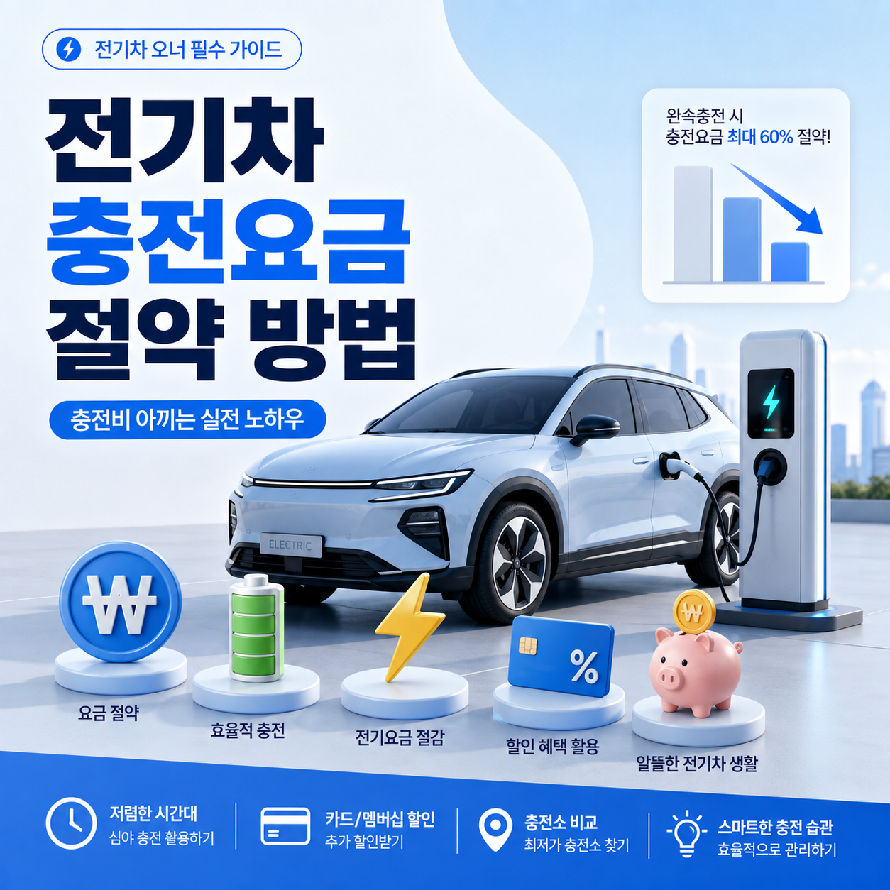 전기차 충전요금 절약 방법