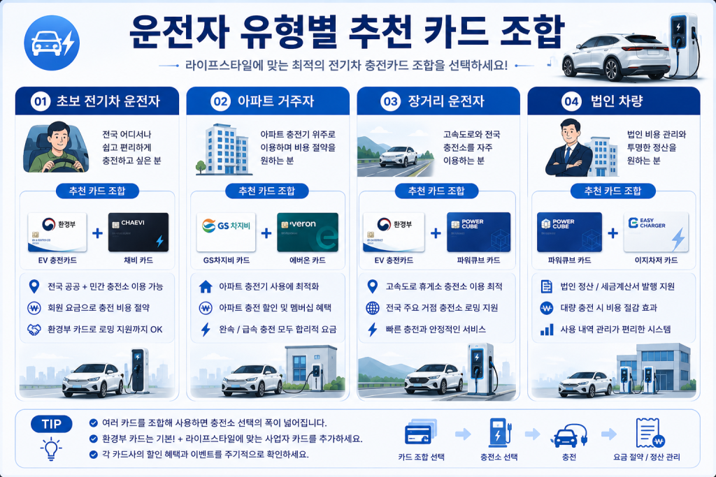 전기차 충전카드 비교 2