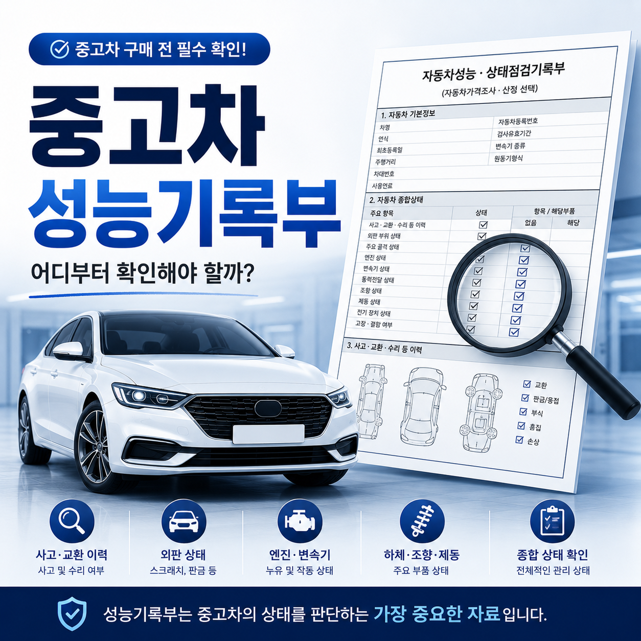중고차 성능기록부