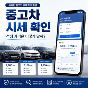 중고차 시세 확인