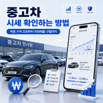 중고차 시세 확인하는 방법