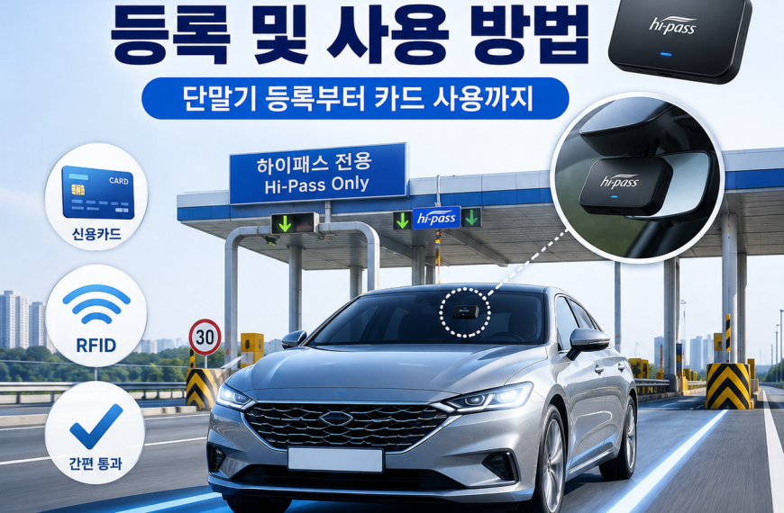 하이패스 등록