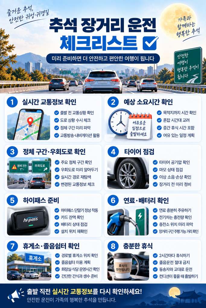 2026 추석 고속도로 교통대책 2