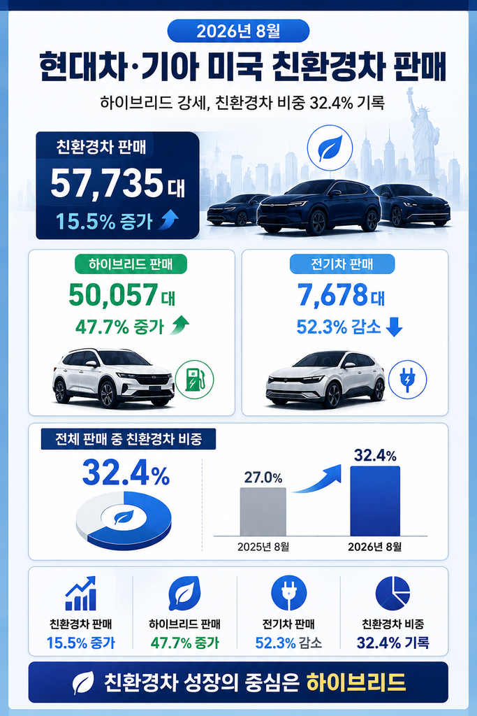 현대차 기아 친환경차 판매 1