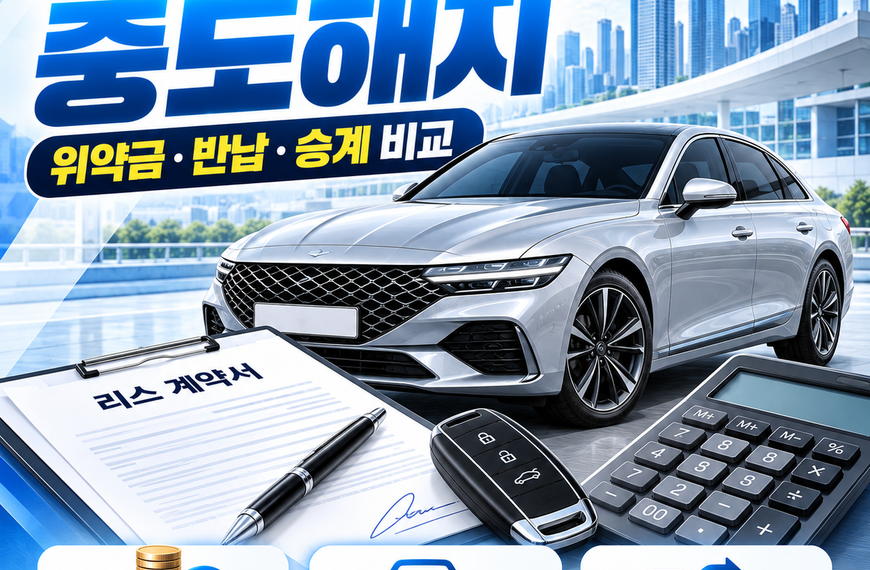 자동차 리스 중도해지