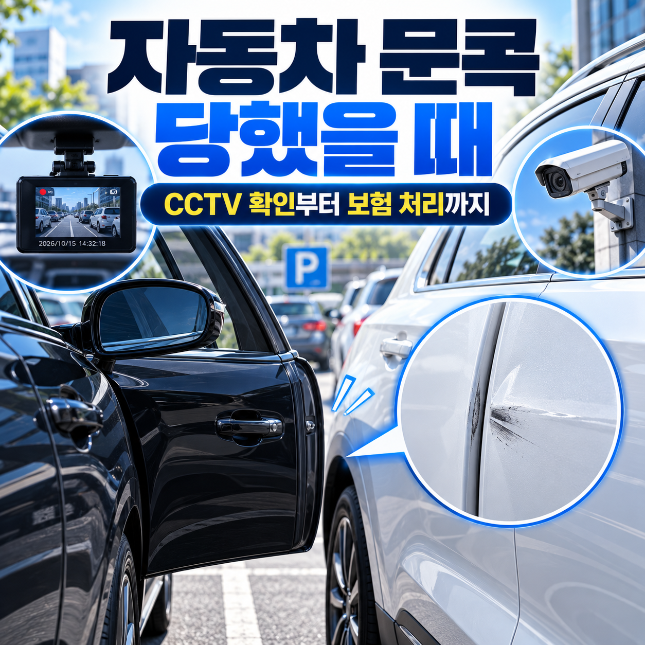 자동차 문콕 대처 방법