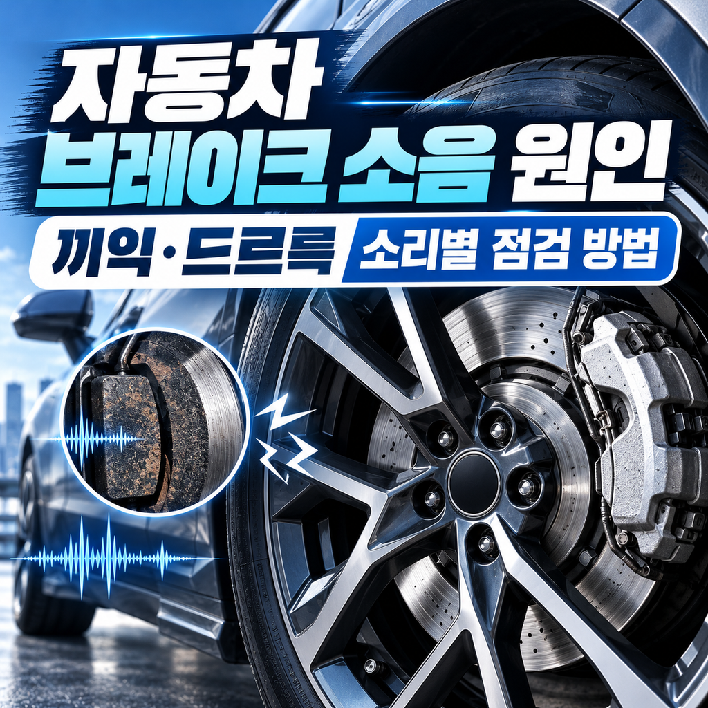 자동차 브레이크 소음 원인