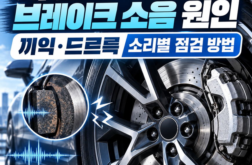 자동차 브레이크 소음 원인
