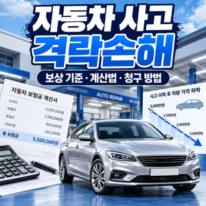 자동차 사고 격락손해
