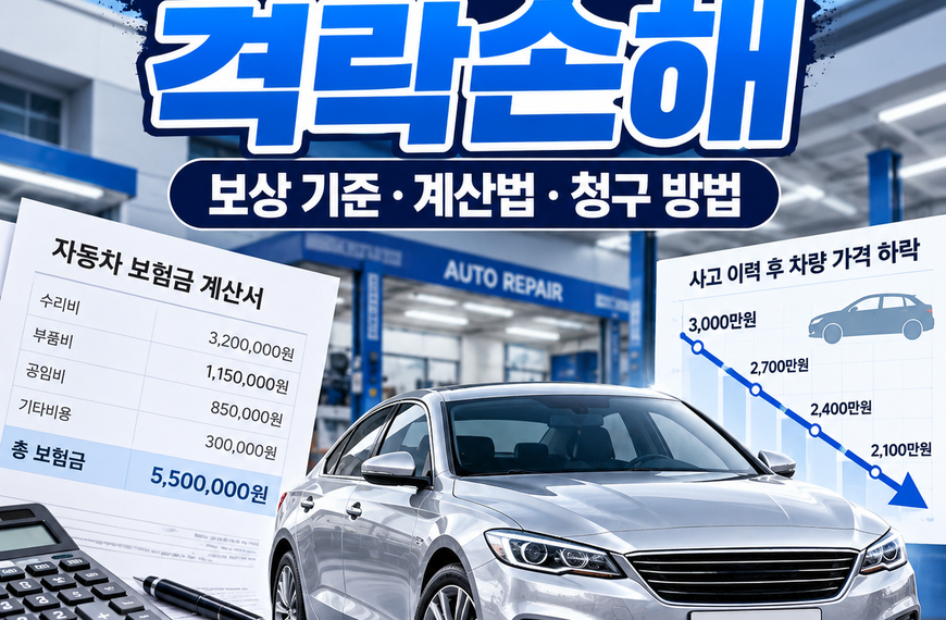 자동차 사고 격락손해