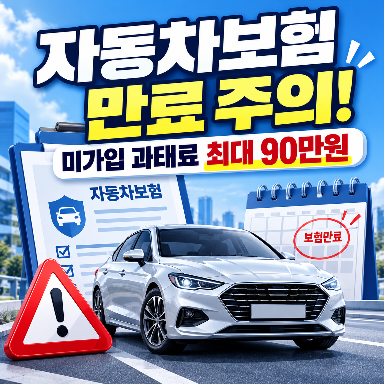 자동차 의무보험 미가입 과태료